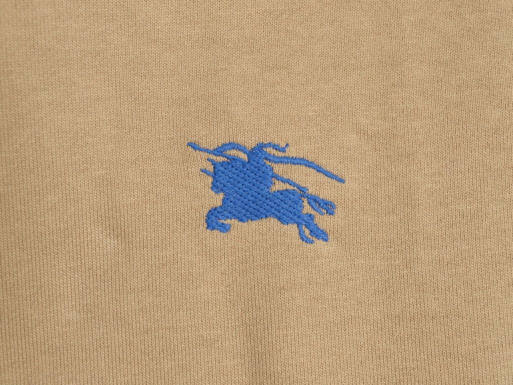 Burberry 25FW Horse Emblem Hoodie - Beige